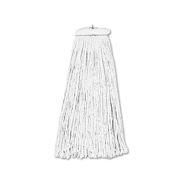 Boardwalk® Cut-end Lie-flat Wet Mop Head, Rayon, 16oz, White freeshipping - TVN Wholesale